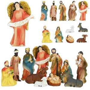 Springos Karácsonyi dekoráció, betlehemi mini figurák kép