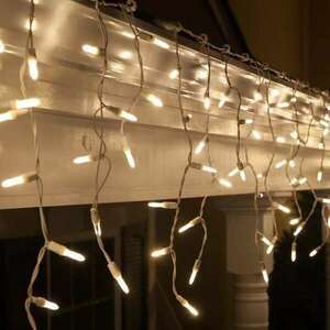 305 x 305 cm-es beltéri hidegfehér karácsonyi LED fényfüzér - 230... kép