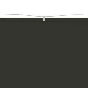 Antracitszürke oxford-szövet függőleges napellenző 100x1200 cm kép