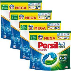 Persil 4in1 Discs Universal Mosókapszula 4x54 mosás kép