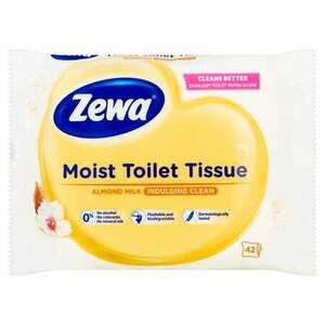 Zewa nedves toalettpapír 42db mandulatej (6785) kép