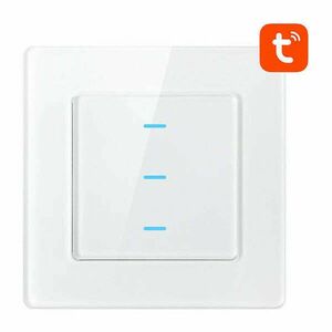 Smart Light Switch WiFi Avatto N-TS10-W3 3 Way TUYA (white) kép