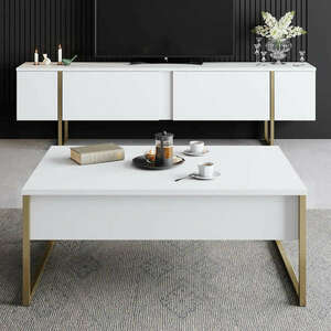 Luxe Nappali bútor szett Fehér Arany kép