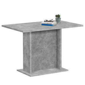 FMD betonszürke étkezőasztal 110 cm kép
