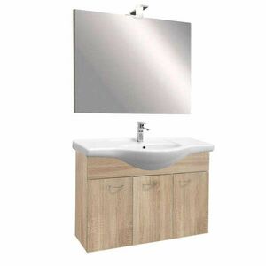 Zeus 105 komplett fürdőszoba bútor Sonoma tölgy kép
