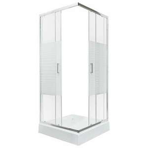 Madera 80 szögletes zuhanykabin tálcával 80x80x206 cm kép