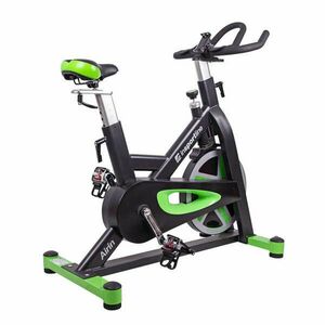 Fitness kerékpár inSPORTline Airin fekete-zöld kép