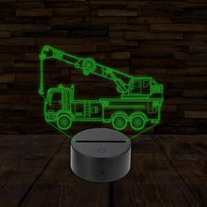3D LED lámpa - Darus teherautó kép