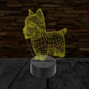 3D LED lámpa - Yorki kép