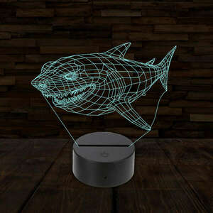 3D LED lámpa - Cápa kép