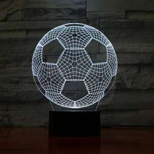 3D LED lámpa - Foci labda kép
