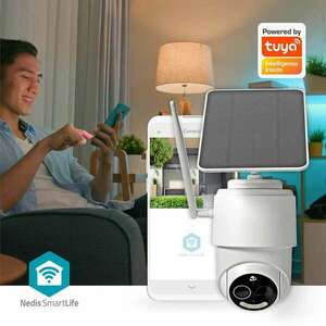 Nedis SmartLife kültéri IP kamera napelemes Wi-Fi Smart biztonság... kép