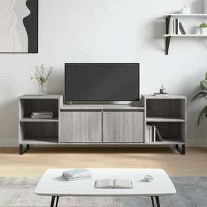 vidaXL szürke sonoma színű szerelt fa TV-szekrény 160x35x55 cm kép