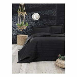 Monart fekete steppelt könnyű ágytakaró, 220 x 240 cm - Mijolnir kép