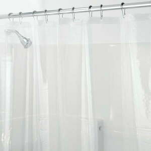 PEVA átlátszó zuhanyfüggöny 183 x 183 cm - iDesign kép