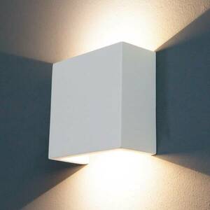 Fabiola LED fali lámpa gipszből, magassága 12, 5 cm kép