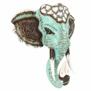 GAYAH menta fa elefánt fali dekoráció 40 cm kép