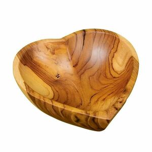 MAKAM szív alakú fa tál kép