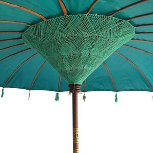 SUMATRA türkiz napernyő - Napernyőtalp nélkül kép