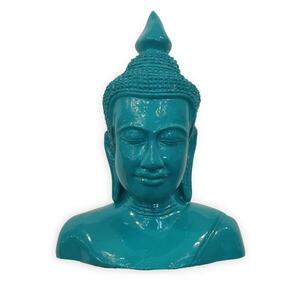 THAI kék Buddha mellszobor kép