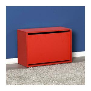 Adore Furniture Cipősszekrény 42x60 cm piros kép