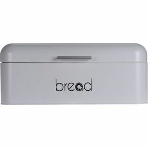 EH Bread fém kenyértartó fedővel, fehér kép
