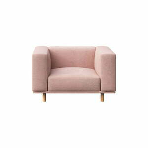 Rózsaszín buklé relaxációs fotel Kukumo – Ame Yens kép