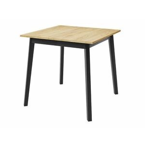 Asztal Edmond 109 (Kézműves aranytölgy + Fekete) kép