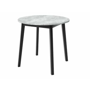Asztal Edmond 112 (Szürke márvány + Fekete) kép