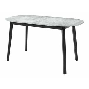 Asztal Edmond 114 (Szürke márvány + Fekete) kép
