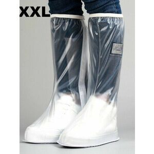 Átlátszó cipővédő esős napokra XXL 42-43 kép