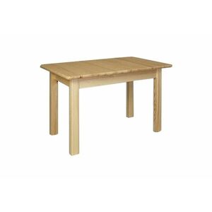 GOMORA tömörfa asztal, 60x110 cm, borovifenyő kép