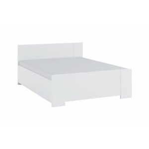 BONY francia ágy + ágyrács + matrac 16 cm, 160x200, fehér kép