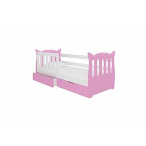 PENA gyerekágy, 160x75, rózsaszín kép