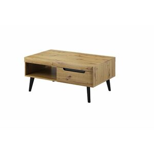 GLUM NL107 dohányzóasztal, 80x197x56 cm, dub artisan kép