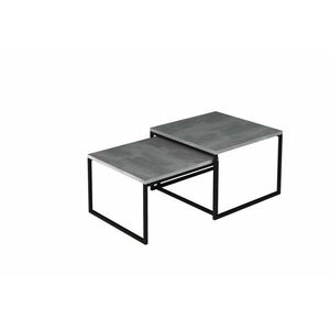 NEMO dohányzóasztal, 69x39x69, beton kép