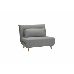 RONG szétnyitható fotel, 105x80x90, szürke/bükkfa kép