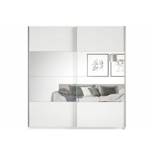 BORDA ruhásszekrény, 180x210x61, fehér kép