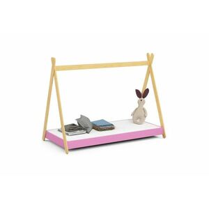GALEN gyerekágy + matrac, 180x80, rózsaszín kép