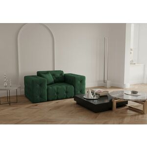 MELANA fotel, 121x73x88, opera green kép