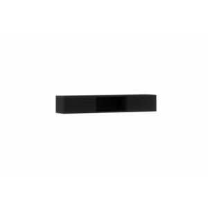 LANZA polc, 120x20x25, fekete kép