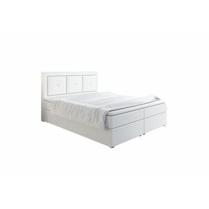 LENZA kárpitozott boxspring ágy, 140x200, soft 17 kép