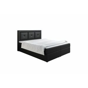 LENZA kárpitozott boxspring ágy, 140x200, soft 11 kép