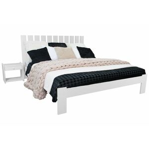 ASHA ágy + Ágyrács, 90x200, fehér kép