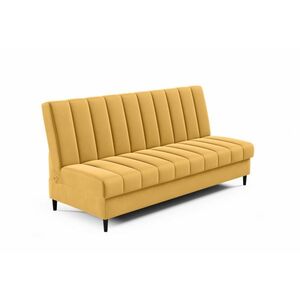 TYLDA ágyazható kárpitozott kanapé, 200x93x90, kronos 01/fekete kép
