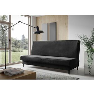 PETRONELA ágyazható kárpitozott kanapé, 200x93x90, fresh 17/fekete kép