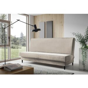 PETRONELA ágyazható kárpitozott kanapé, 200x93x90, fresh 01/fekete kép