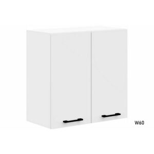 KOSTA W60 kétajtós felső konyhaszekrény, 60x58x30, fehér kép