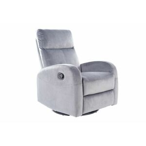 ASKIO Velvet fotel, 72x101x80-160, bluvel 14 kép
