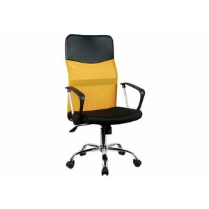 KORAD OCF-7 Irodai szék, 58x105-115x60, narancs/fekete kép
